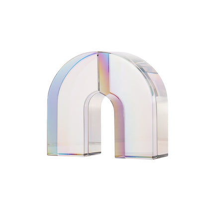 Crystal Prism Arch Bookend